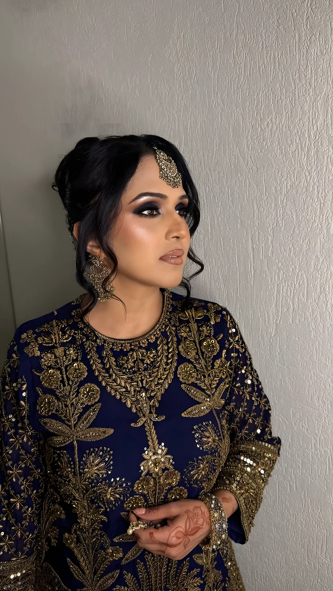 Smoky evening glam